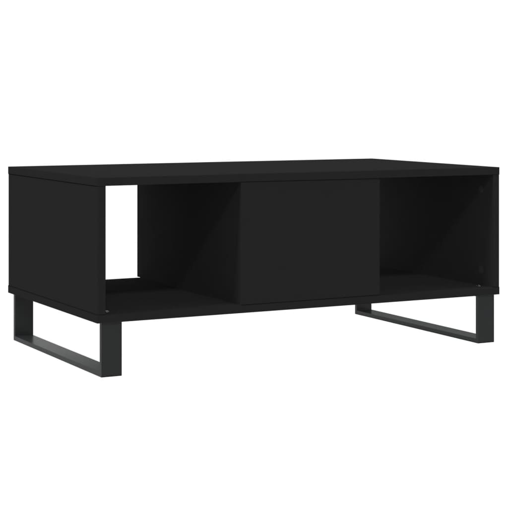Coffee Table Black 90 X 50 X 36.5 Cm Particleboard