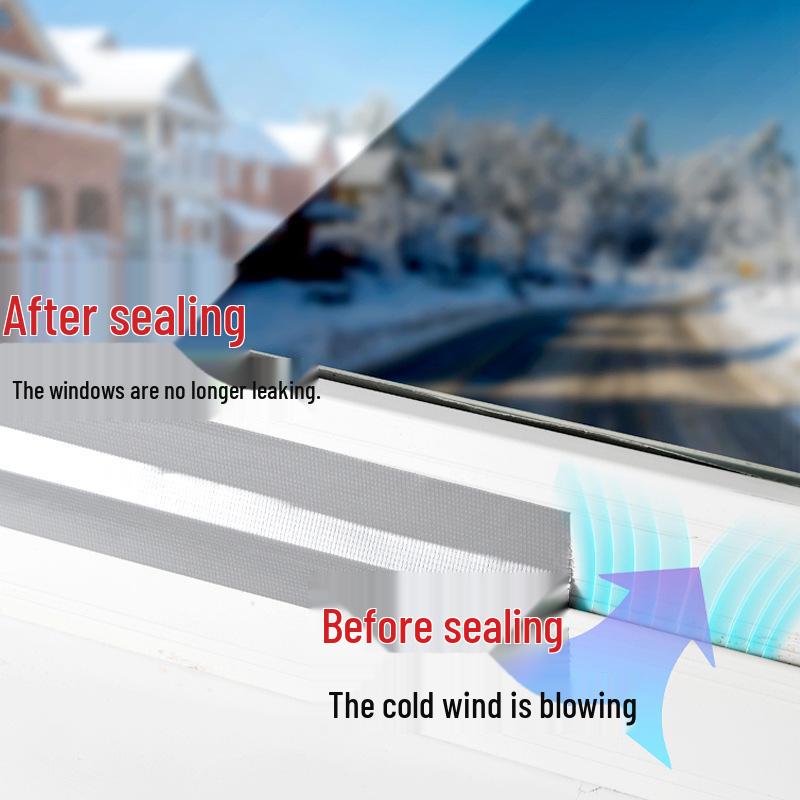 Winter Windproof & Waterproof Sealing Tape: No-Residue, High Viscosity Draft Stopper