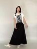 Chic Casual Loose Mid-Length Short Sleeve T-Shirt for Summer - Plus Size Available