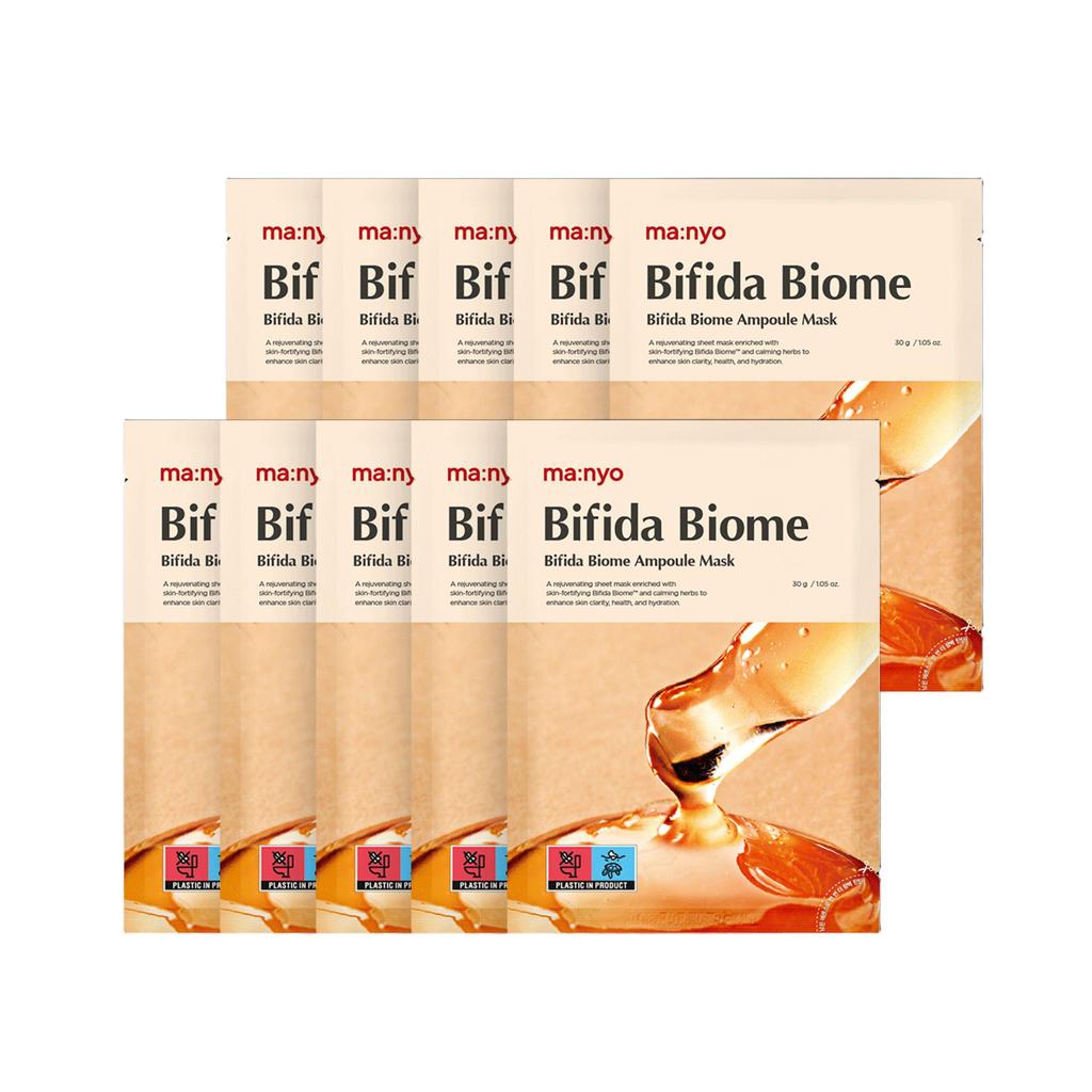 MANYO FACTORY Bifida Biome Ampoule Mask 30g x 10 Sheets