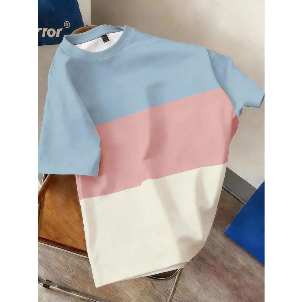 Halloween Herren Illusion Kürbis Kurzarm T-Shirt 3D Bedrucktes Shirt Übertrieben Horror Party Straße Feiertag Herren Kleidung