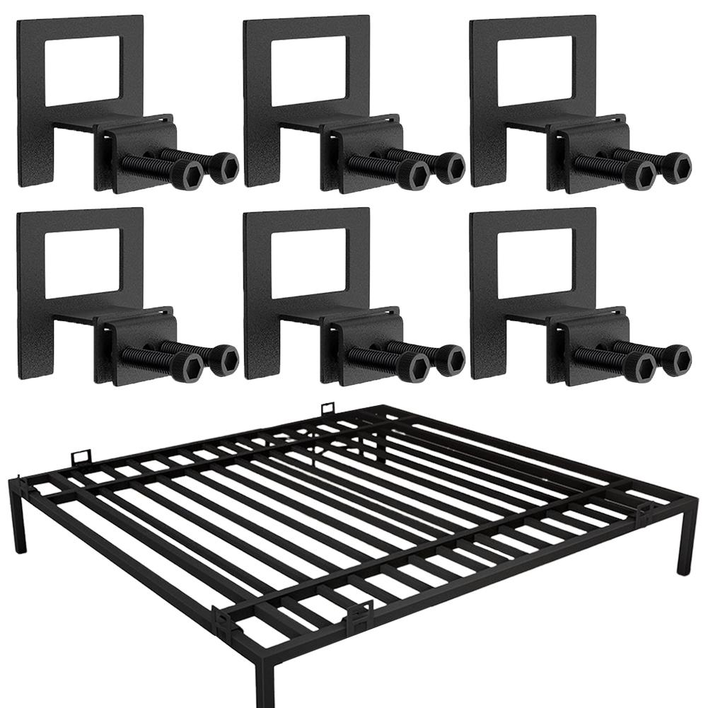 

6pcs Non Slip Mattress Gaskets for Metal Bed Frame Anti-Slip Baffle Adjustable Mattress Slide Stopper Keep Mattress From Sliding China Mainland