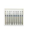 10pcs/box Dental Diamond Burs Drills Dental Burs High Speed Handpiece Polishing Tools for Teeth Whitening BR-X45