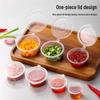 Disposable 3oz PP Plastic Sauce Cups with Lids