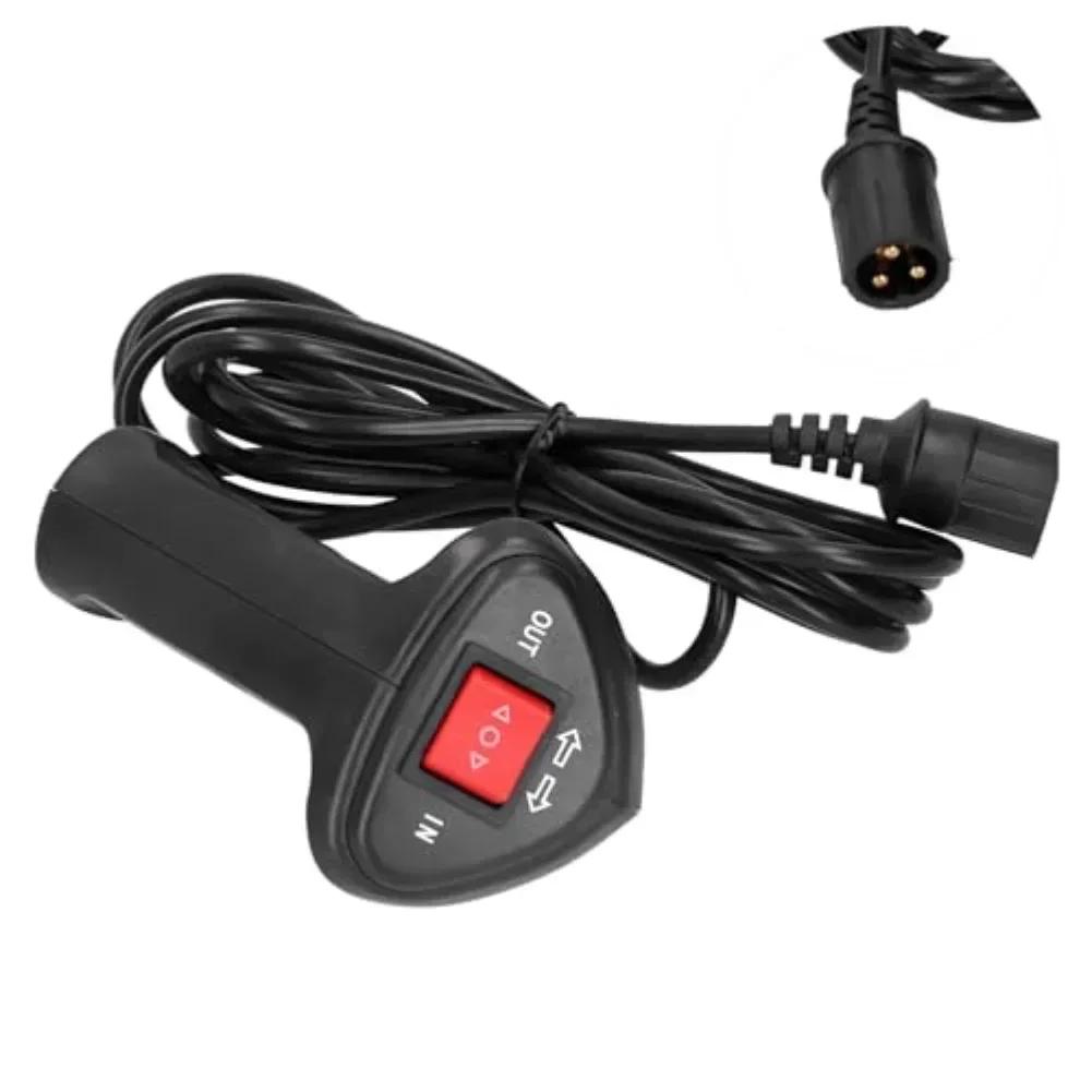 For Off Road Vehicle Electric Winch Remote Control with 1 5m Cable Designed for Stable and Timely Winch Commands