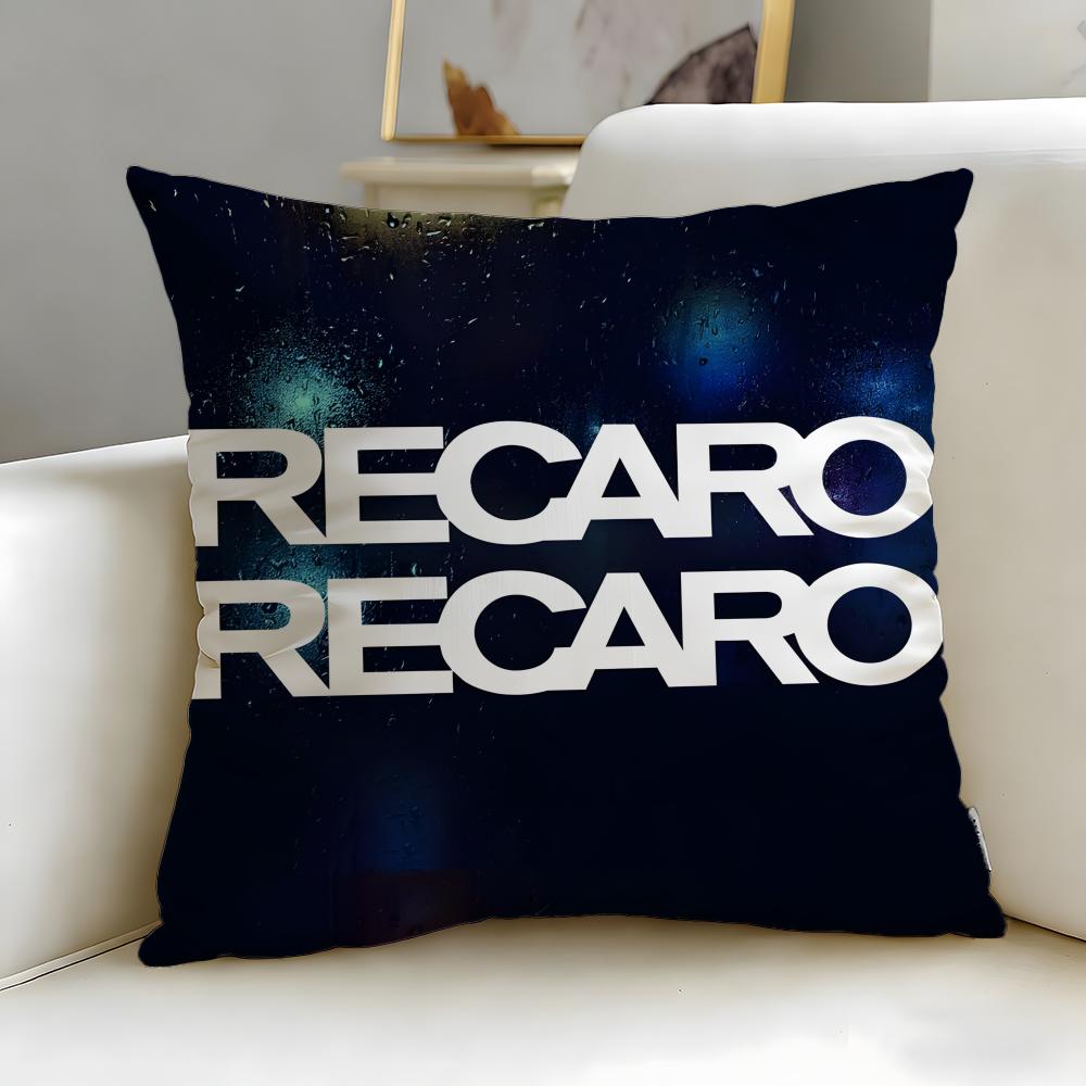classic brand Recaro Cushion Cover Soft & Easy-Wash Pillow Case – Versatile for Couch, Bed, Travel and Office