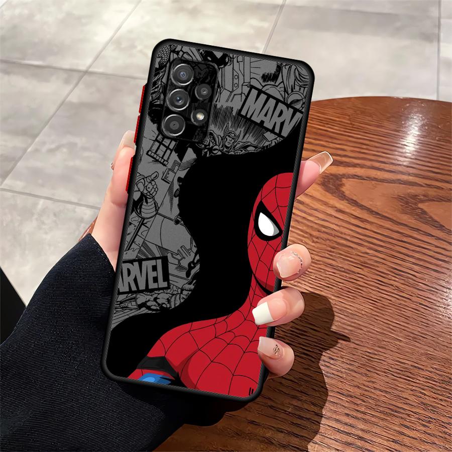 Marvels Spider-Man Venom Case for Samsung Galaxy A16 A52S A72 A53 A35 A14 A23 A15 A54 A17 A52 A34 A36 A73 A33 A56 A55 Phone