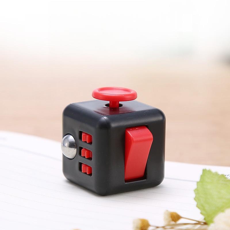 New Fidget Cube Decompression Toy, Sensory Toy For Anxiety Crowds, Stress Relief Gadget For Adults, Fingertip Desk Mini Toy & Gi