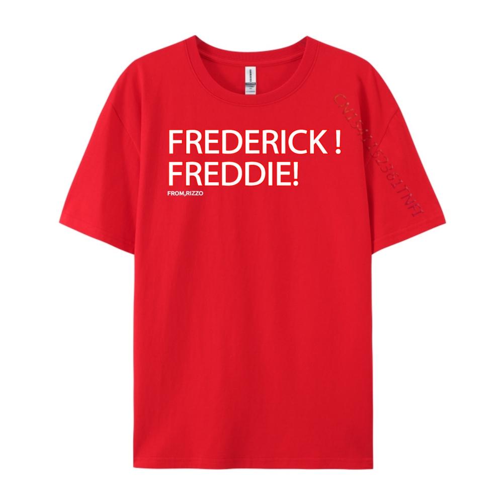 Frederick Freddie T Shirt Men 100 Cotton Halloween Mens Graphic Tshirts Autumn TShirts Fathers Day S