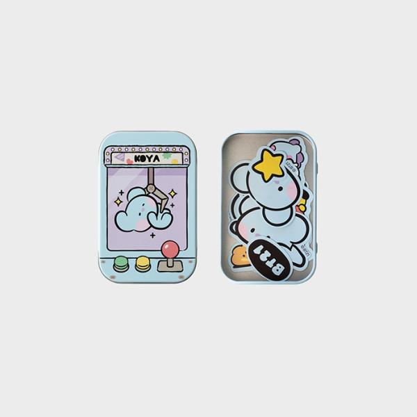 

Набор наклеек на мини-жестяной чехол Line Friends BT21 KOYA