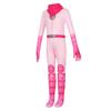 Girls Princess Pink Anime Jumpsuit Printed Movie Warrior Costume Game Role Play Halloween Performance Costume