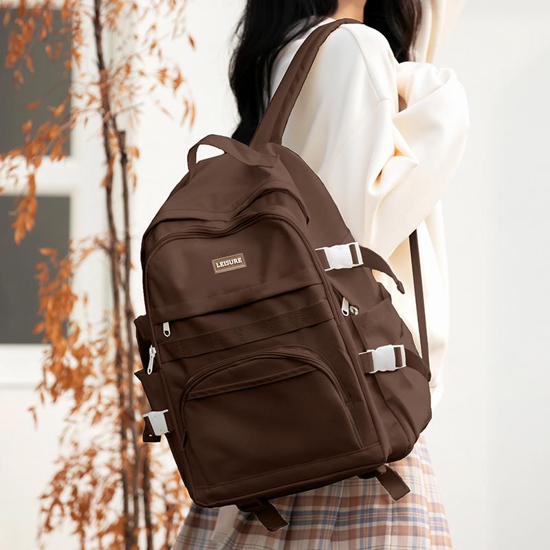 

Повседневный рюкзак, водонепроницаемый подростковый рюкзак для мальчиков, нейлоновый модный студенческий рюкзак для колледжа, женский дорожный рюкзак, школьная сумка для девочки