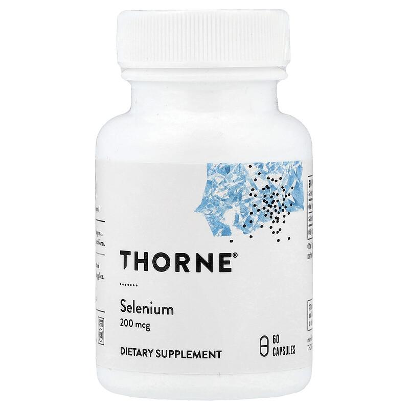 Selenium, 200 mcg, 60 Capsules