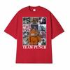 Baby Cute Monkey Punch Graphic Funny T Shirts Unisex Harajuku Summer Short Sleeve T Shirt Men Cotton Crewneck Tshirt Streetwear