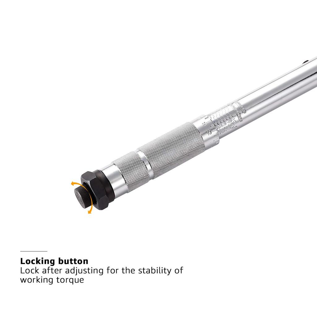Amazon Basics Torque Wrench Drive Click Nm 1cm 20.4~108.5 Approx.