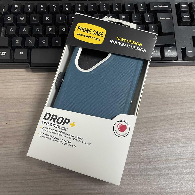 For Samsung S25 Ultra Otter Mechanical Type Defender Box Case for Official Galaxy S24 S21 S22Plus S23 with Clip Bracket Package