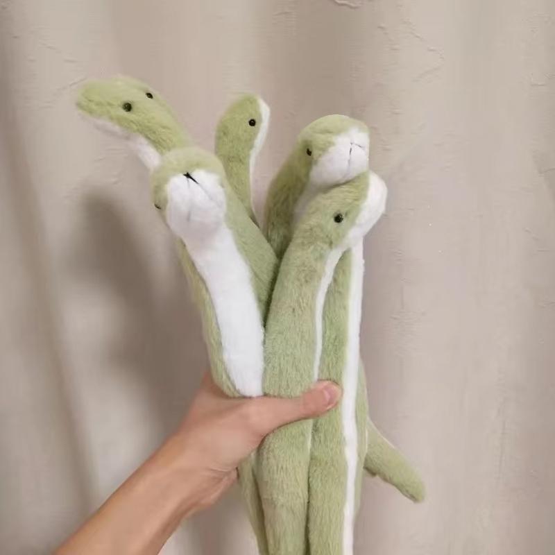 Nieuwjaar Kleine Slang Pluche Speelgoed Pop Speelse Kinderen Meisje Schattig Ornament Pop Mascotte Pop Poppen Schattige Slang Pluche Speelgoed