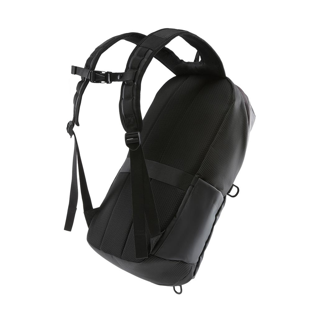 Li Ning Wade Lifestyle Series 23L Simple Large Capacity Polyester Backpack Unisex Backpack Black ABSW051-1