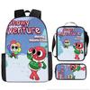 Dandy'S World Student School Bag Dandy'S World Cartoon Cute Backpack Three-Piece Set Satchel Bag Pencil Case