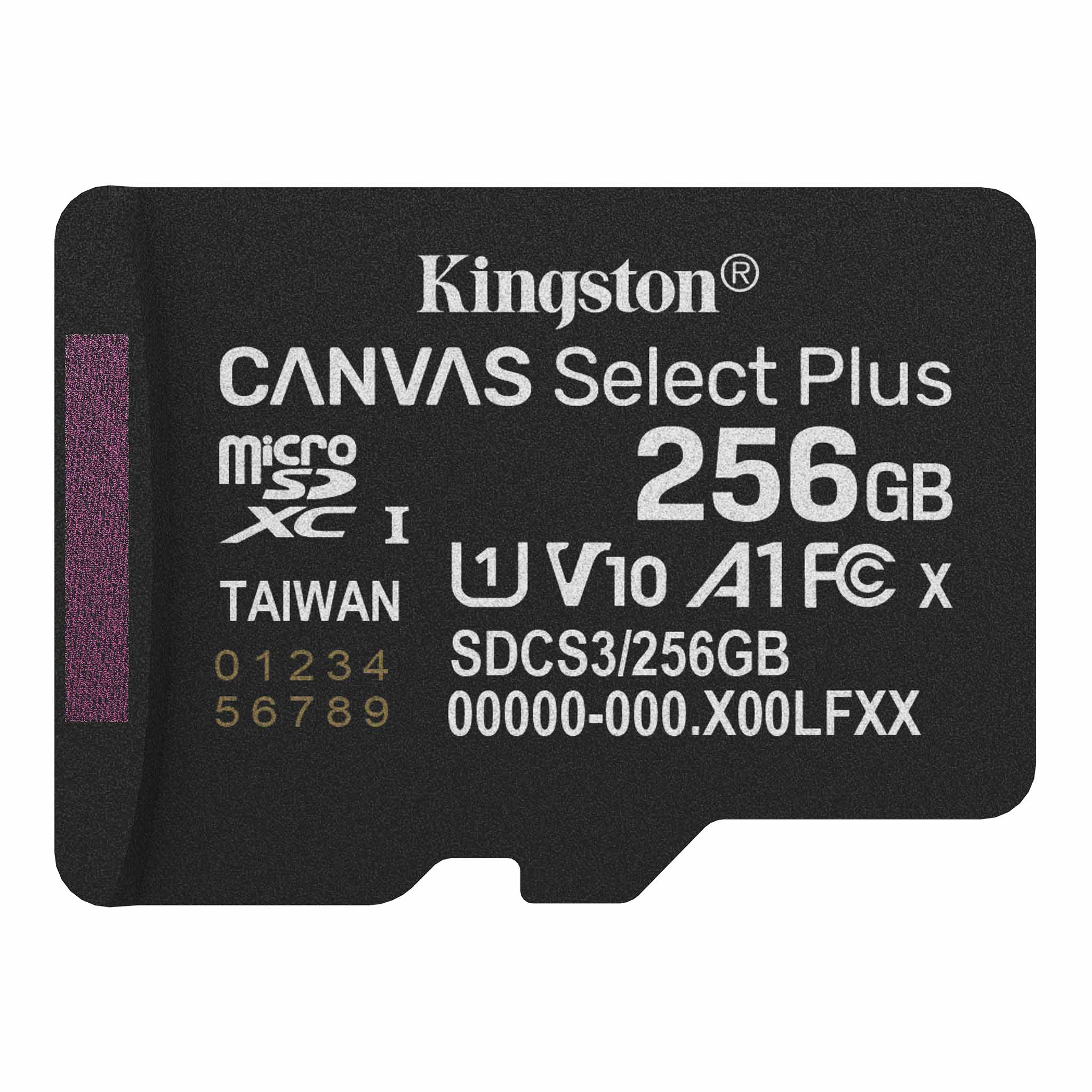 

Kingston 64G 100MB/s 128G/256G/512G micro SD Canvas Select Plus microSDXC Card До 100MB/s A1 Class 10 UHS-I U1 U3 SDCS2/64GB/128GB/256GB/512GB 256GB【U1,V10】