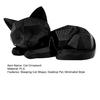 3D-gedruckte Katzenfigur Minimalistische schlafende Desktop-Haustier für Zuhause Katzenornament Büroschreibtisch Auto