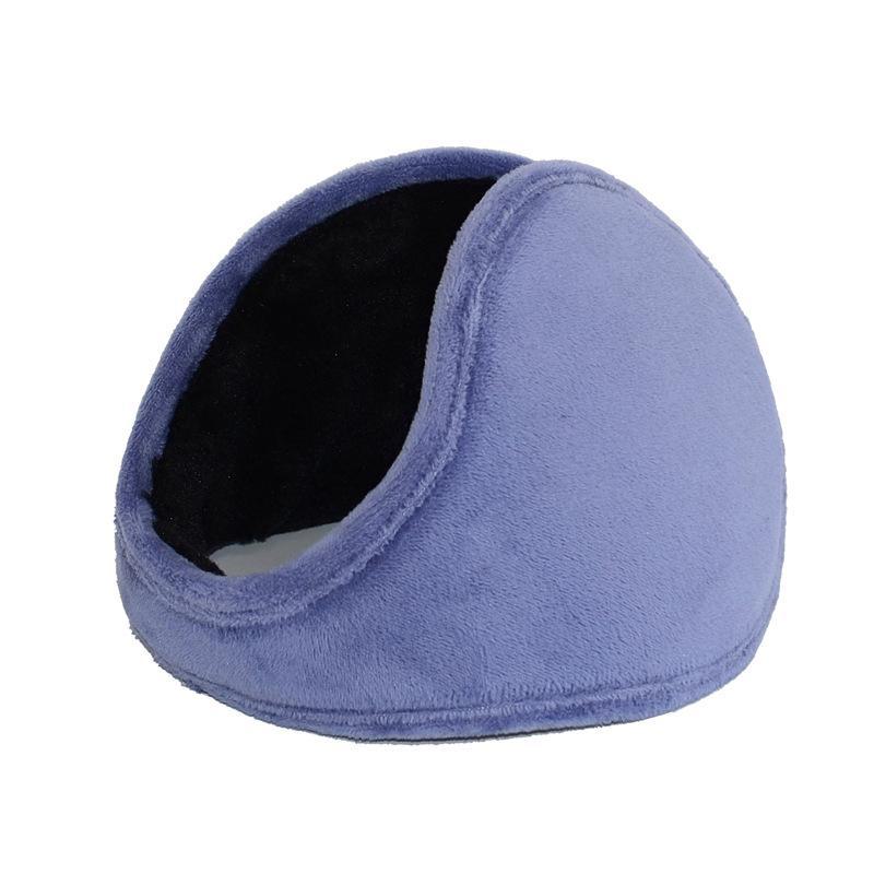 Herren Premium Plüsch Verdickte Ohrenschützer - Einfarbig Warme Ohrenwärmer