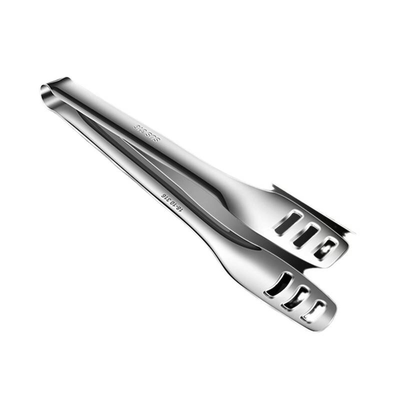 Thickened 316 Stainless Steel Food & BBQ Tongs