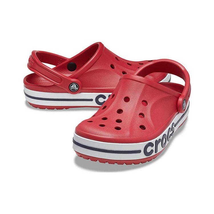 Crocs Bayaband EVA Non-Slip Durable Lightweight 2cm Sports Slippers Unisex slippers Red 205089-6HC