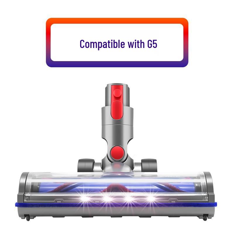 Compatible Brush Head for Dyson V6-V15 Vacuum Cleaners - Direct Drive Carpet Floor Suction