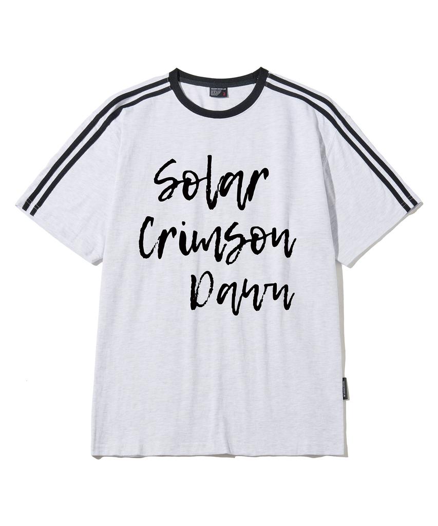 ELIMENO El Solar Track Line Short Sleeve T-Shirt 5 Colors (Type A)