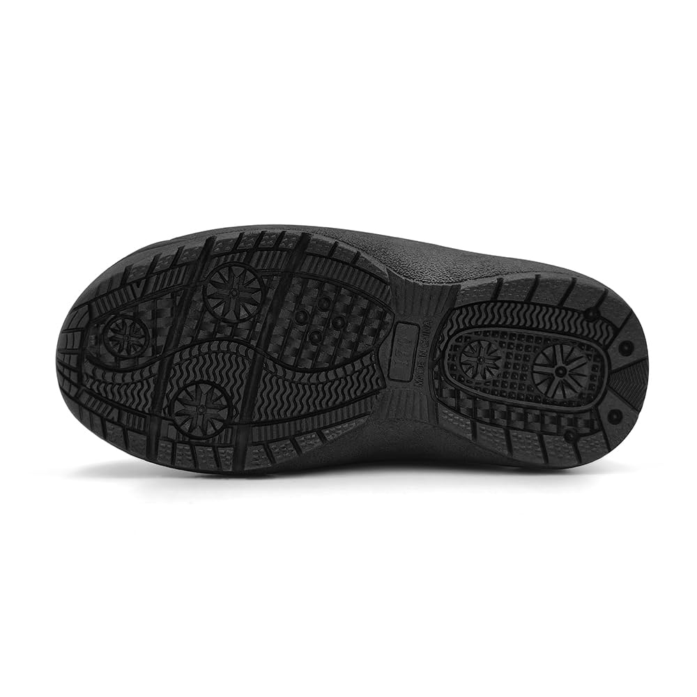 Amozi Snow Ski and Winter Warm Boa Size KB804 Kids' Boots, Boys' Snowshoes, Boots, Girls' Boys' Boots, 23.0cm, Black,