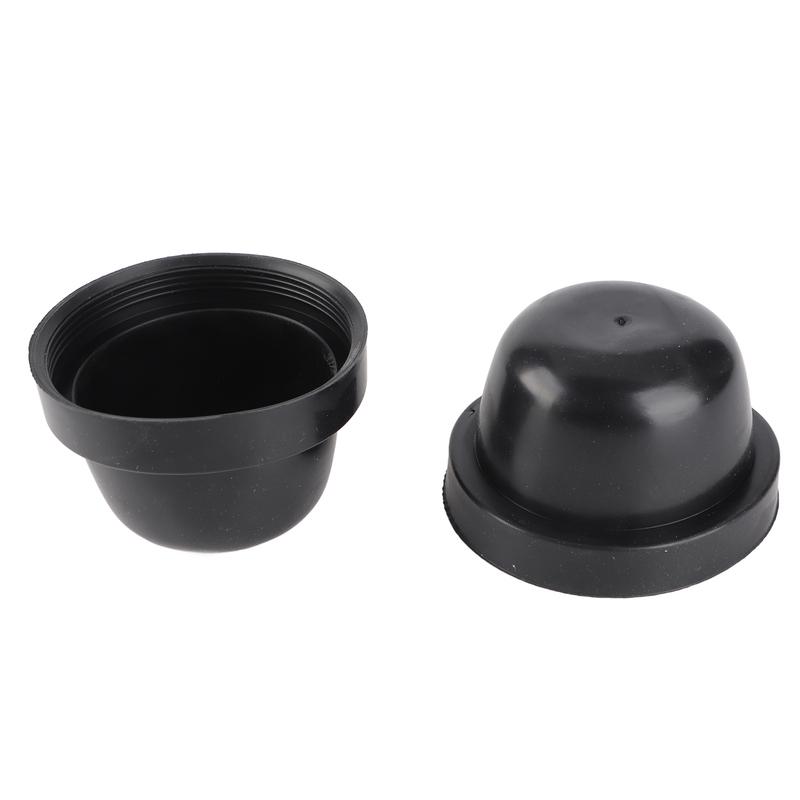 2 Pcs 70mm High-Quality Rubber Headlight Cover Waterproof Dustproof Sealing Cap Universal Fit for Car LED HID Bulb Retrofit