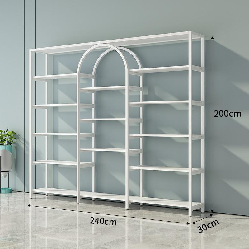 Elegant Display Stand: Nail Art and Skincare Storage Rack for Beauty Salons