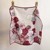 Vintage Paisley Square Scarf For Women Daily Use Soft Neck Scarf