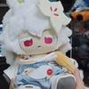 20CM Cookie Run Kingdom Game White Lily Cookie Cute Plush Doll Body Dress Up Stuffed Toys Dolls Figures Gift for Adults And Kids