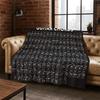 Music Theory Chart Guitar Chords Flannel Blanket Soft Warm Throw Blanket for Bedroom Living Room Bed Travel Camping Picnic Gift