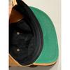 Used PALACE 6 panel cap beige leather belt