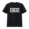 Ohio Native T Shirt Fashion Vintage Washed Homme Soft Designer Clothes Streetwear Graphic Stylish Top For Everyday Wear Fashi...