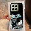 Koi Goldfish Sparkle Black Glossy Glacier Women Girls Phone Case for Xiaomi Mi 13T 14T Pro 11 Lite NE 5G Back Bags Shell Cover