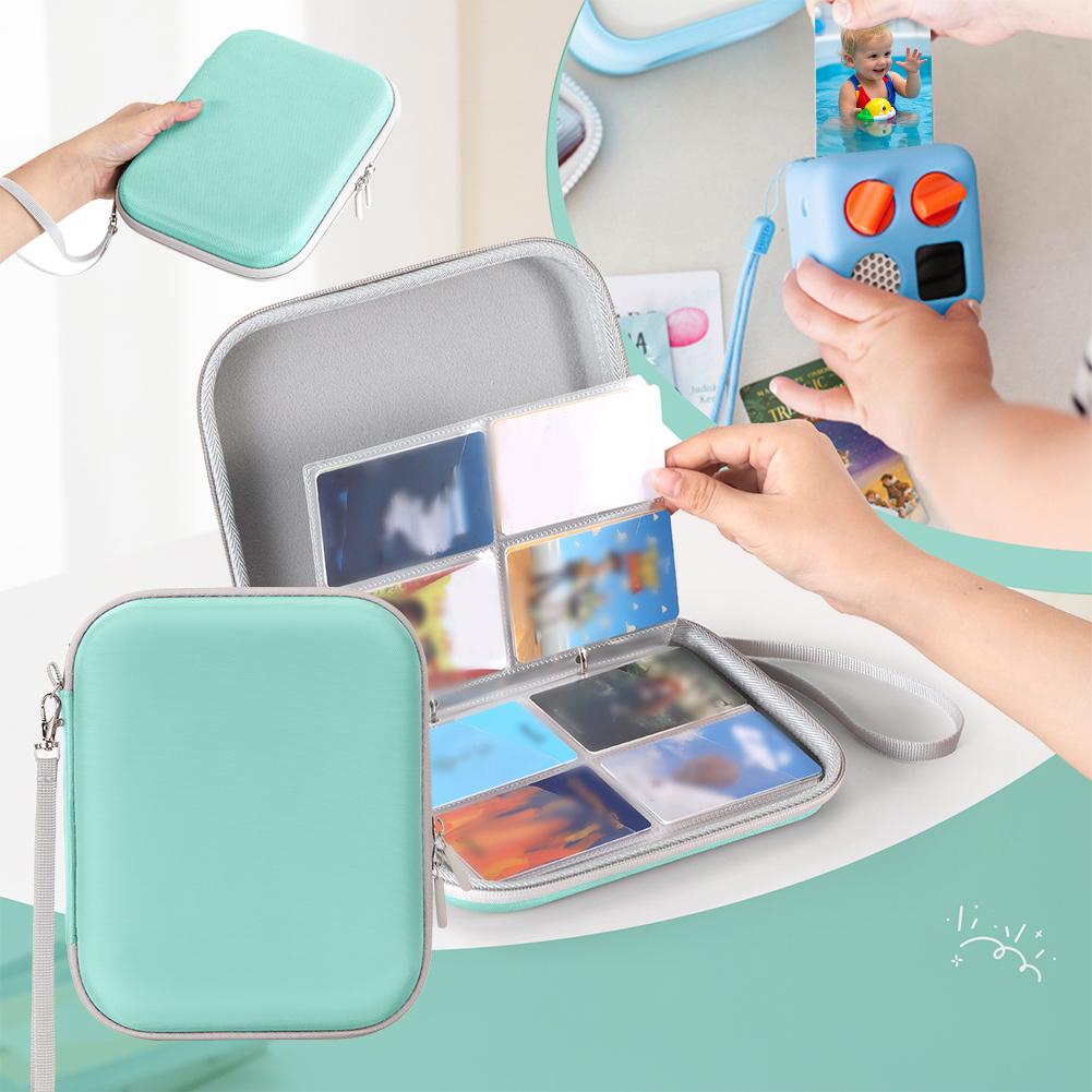 Card Holder Case for Yoto Cards Card Binder Holder with Zipper Portable Yoto Card Holder for Yoto Player/Audiobook/Story Cards