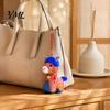 Decorative Pendant for Car Year of Goat Plush Toy, Chinese New Stuffed Sheep Doll, Soft Animal Zodiac Lunar Ornament Spring Festival Home Decor