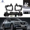 Front Bumper Lamp Daytime Running LED Fog Light Assy With Wiring Harness Kit For Nissan X-trail Frontier Rogue 2021 2022 2023