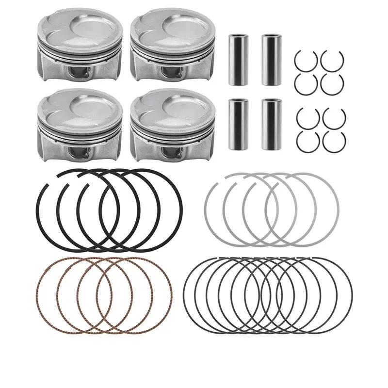 23041-2E100 23040-2E000 Parts Pistons Rings Set AUTO ENGINE For Hyundai For Kia 1.8L l4 GAS DOHC G4NB 1.8 L T10-16