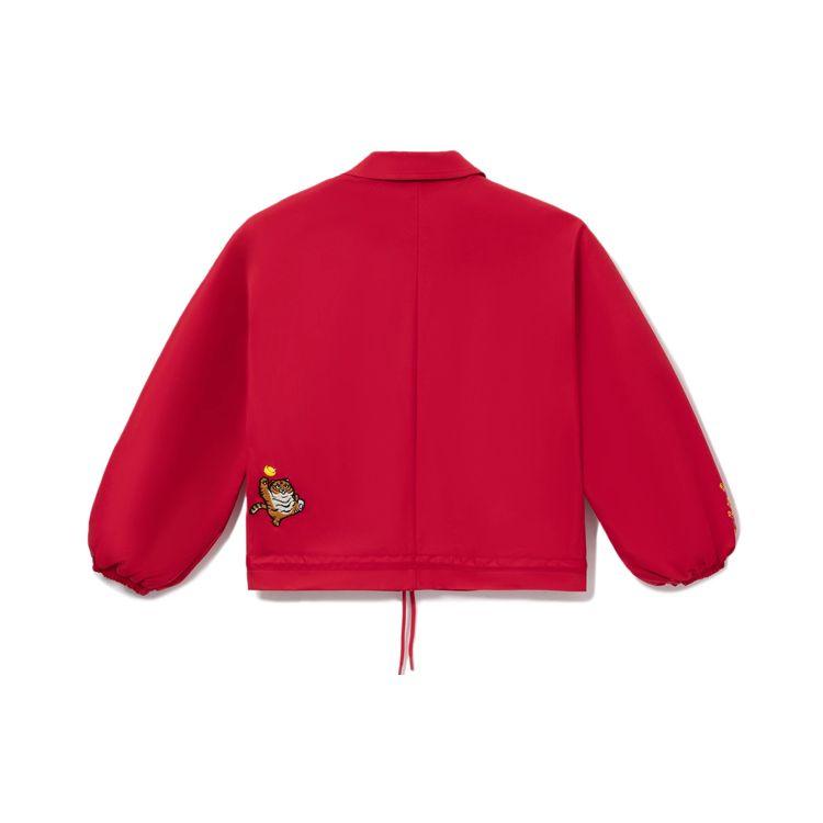 Li-Ning Embroidered Fleece Warm Loose Jacket Women Jacket AFDS092-2