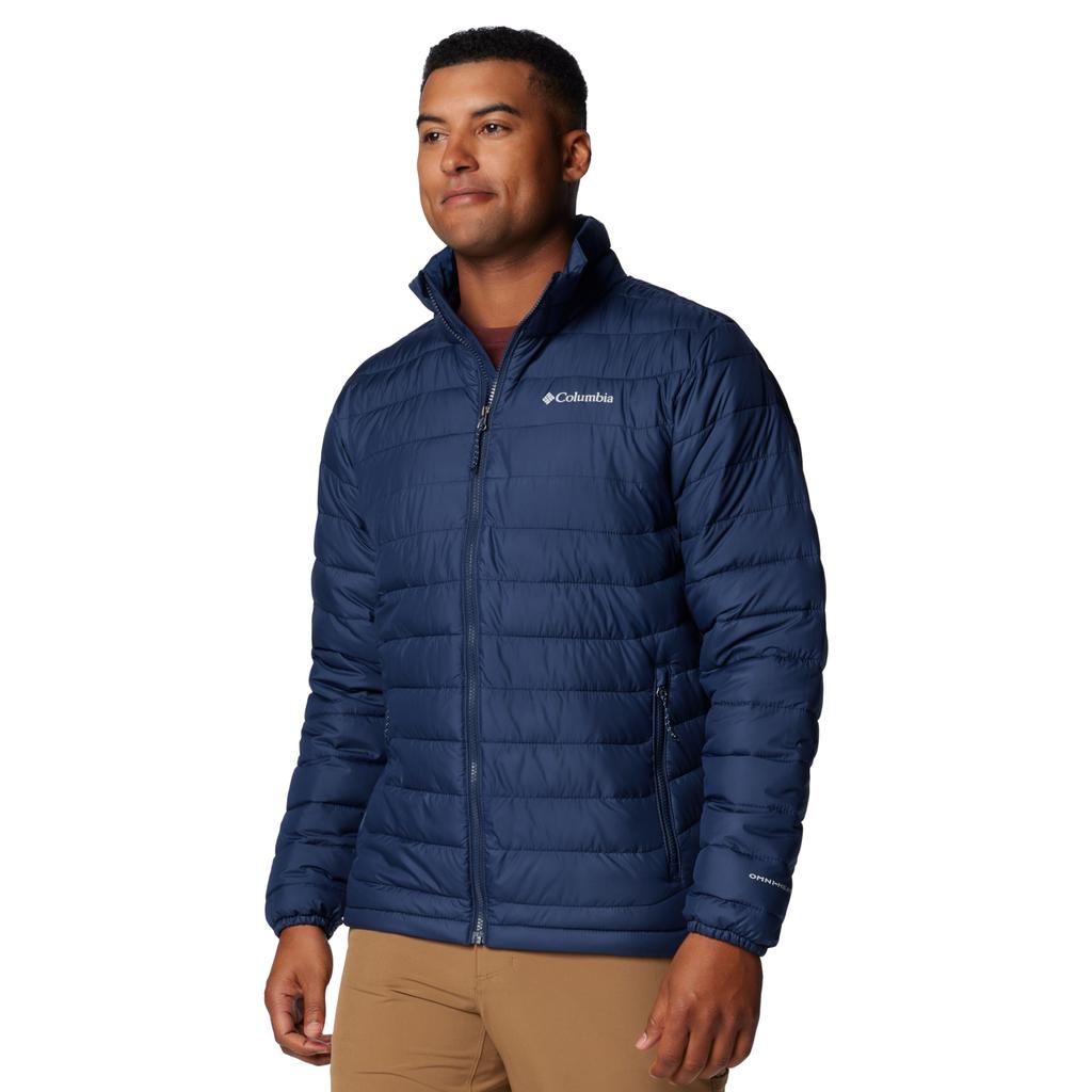 Columbia Powder Lite II Jacket, Mens Navy Jacket