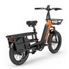 LANKELEISI WOMBAT Cargo E-Bike 1000W, 48V 20Ah, Max Load 200KG, Hydraulic Disc Brake, Shimano 7-Speed, Torque Sensor, Thumb Throttle