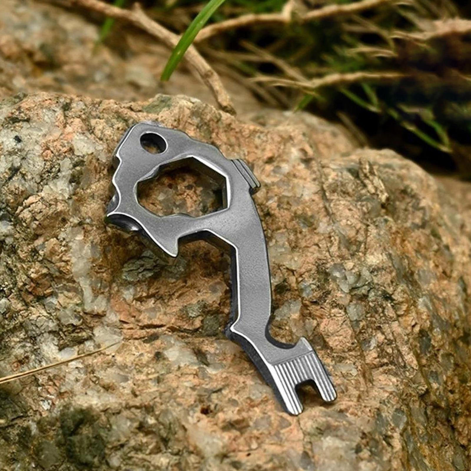 

Открывалка для пивных бутылок Ручная из нержавеющей стали Многоцелевая Съемник крышек Отвертка для