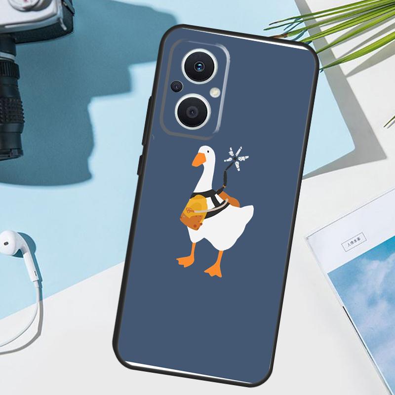 Cartoon Niedrige Gans Spiel Hülle Für OPPO Reno 8T 7 8 Lite 14F 13F 12F 11F 14 13 12 11 10 OPPO Find X8 X6 X5 X9 Pro Hülle