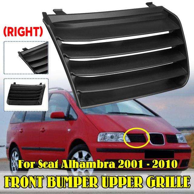 1/2pcs Front Bumper Side Grille Grill For Seat Alhambra 7M 2001-2010 Front Upper Grille Racing Grills 7M785365401C 7M785365301C