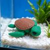 3D-gedruckte Schildkrötenverzierung, winzige Schildkrötenfigur mit beweglichen Gelenken, süßes Mini-Schildkröten-Fidget-Spielzeug für Kinder und Erwachsene, Stressabbau, Schreibtischzubehör